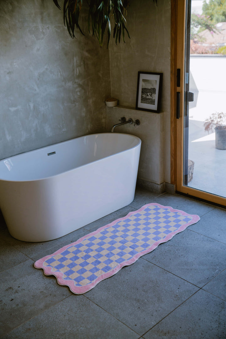 Cozy Bath Time with the LanySpace Mellow Pastel Runner